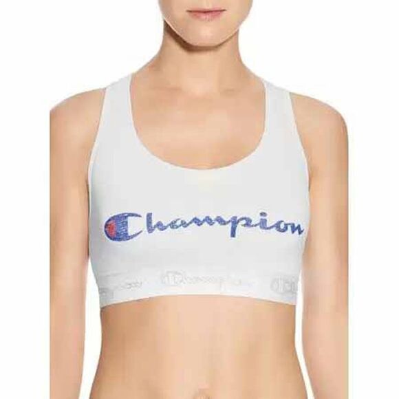 CHAMPION The Authentic Sports Bra In White XS - Picture 2 of 3